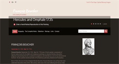 Desktop Screenshot of francoisboucher.org