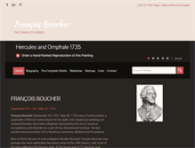 Tablet Screenshot of francoisboucher.org